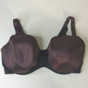 NEW Cacique Lane Bryant plus sz bra sz40F wine lace lightlylined balconette